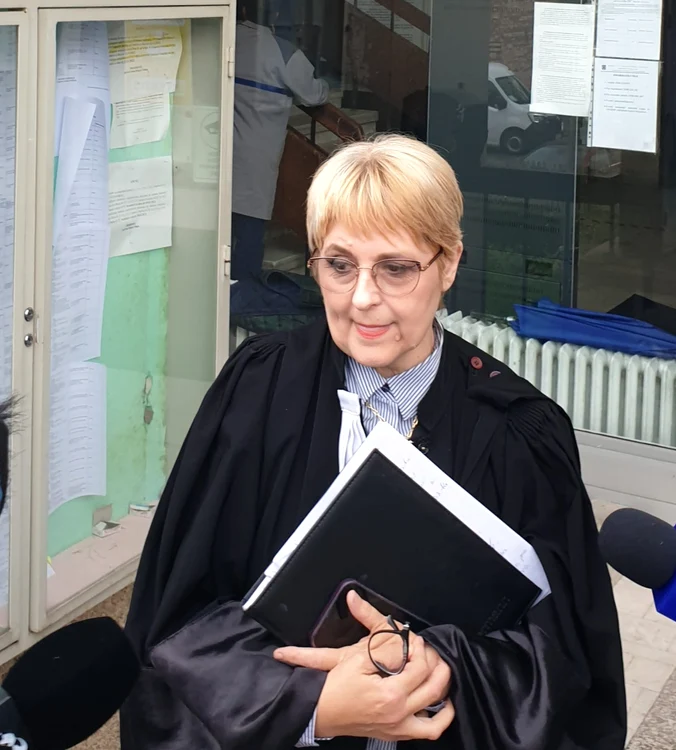 Maria Vasii, avocata lui Cristian Cioacă Foto Alex Vlaicu
