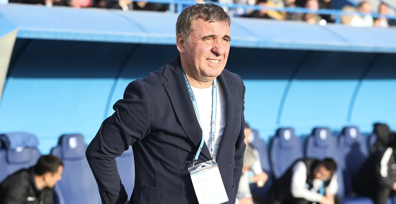 Gică Hagi a făcut minuni cu Farul și cu Viitorul în campionatul intern. Foto Sportpictures