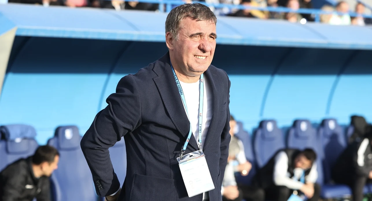 Gică Hagi are de ales între națională și echipa în care și-a investit banii. Foto Sportpictures