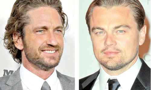 Gerard Butler şi Leonardo DiCaprio jpeg
