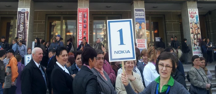 Bosch a organizat pe 19 aprilie un târg de joburi la Cluj-Napoca FOTO: Adevărul