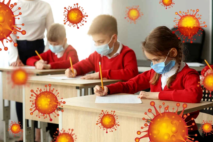 Elevii vor sta în bănci în așa fel încât să păstreze distanța de minimum 2 metri. Pentru început, în Marea Britanie vor reveni la școală copiii din ciclul primar
