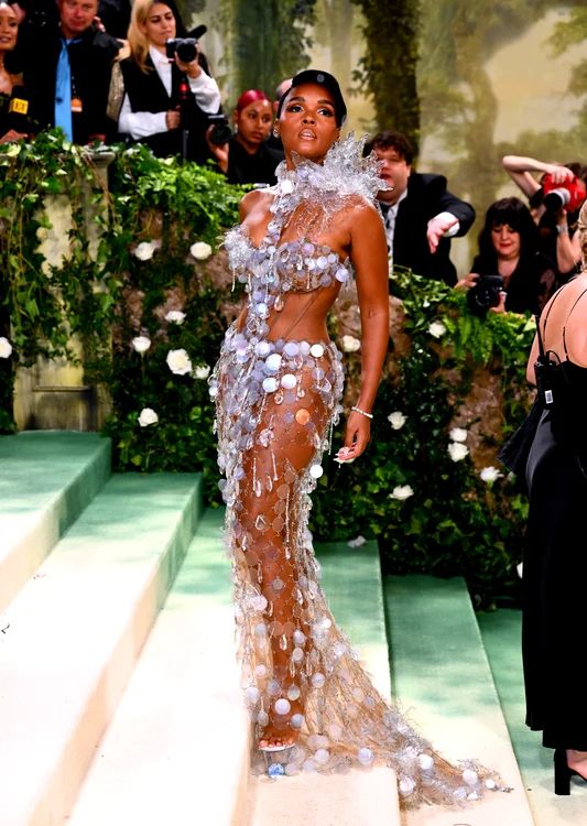 Janelle Monáe, într-o rochie transparentă la Met Gala 2024