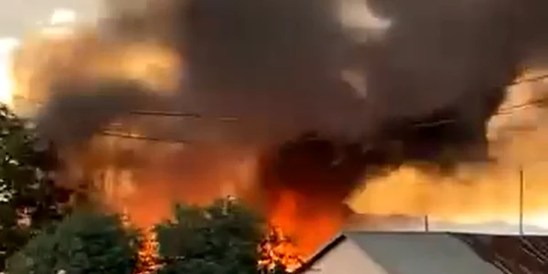 incendiu ghimbav brasov luni 30 iunie foto bizbrasov