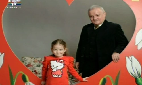 Irinel Columbeanu, şedinţă foto alături de Irina (Foto: Captură video Pro TV) jpeg