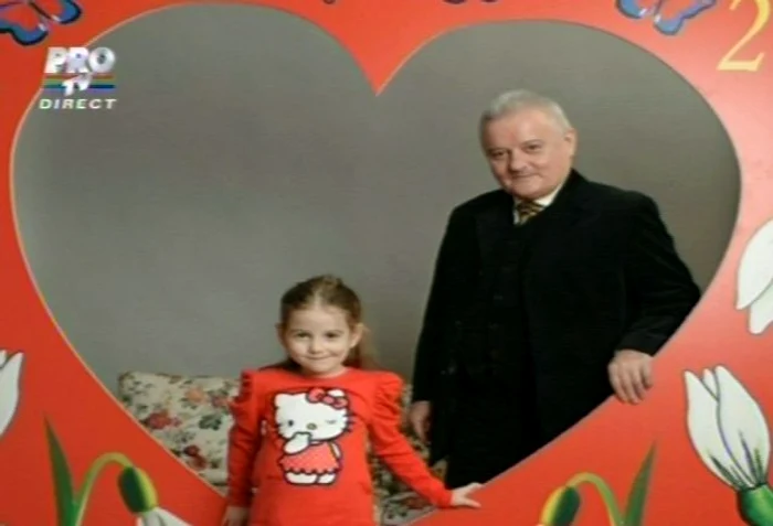 Irinel Columbeanu, şedinţă foto alături de Irina (Foto: Captură video Pro TV)