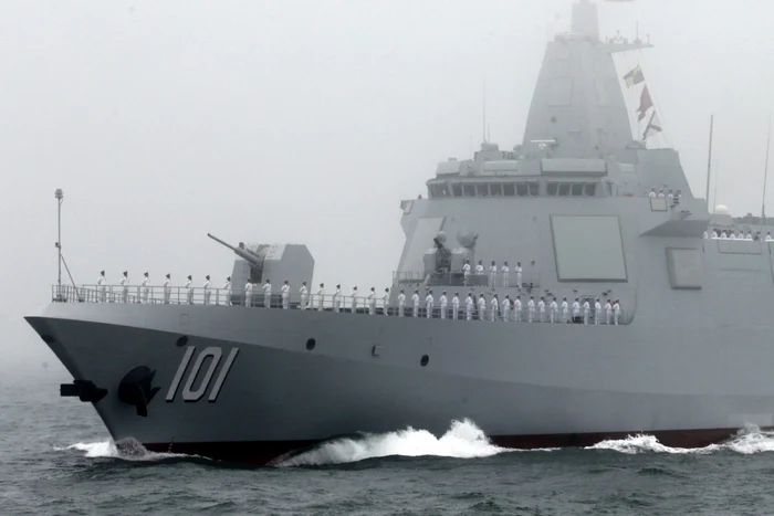 Distrugătorul chinez tip 055 Nanchang FOTO EPA-EFE