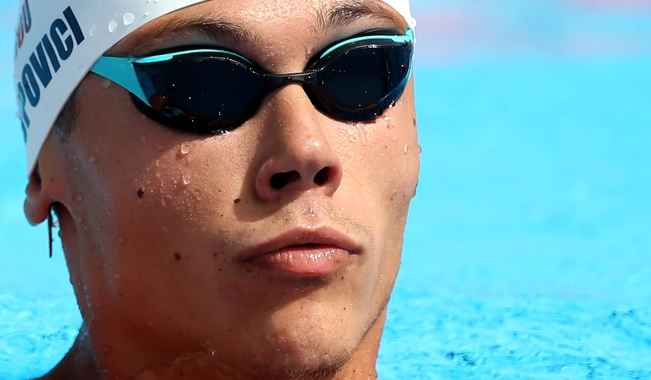 David Popovici, favorit pentru medalie la JO 2024 (FOTO: EPA)