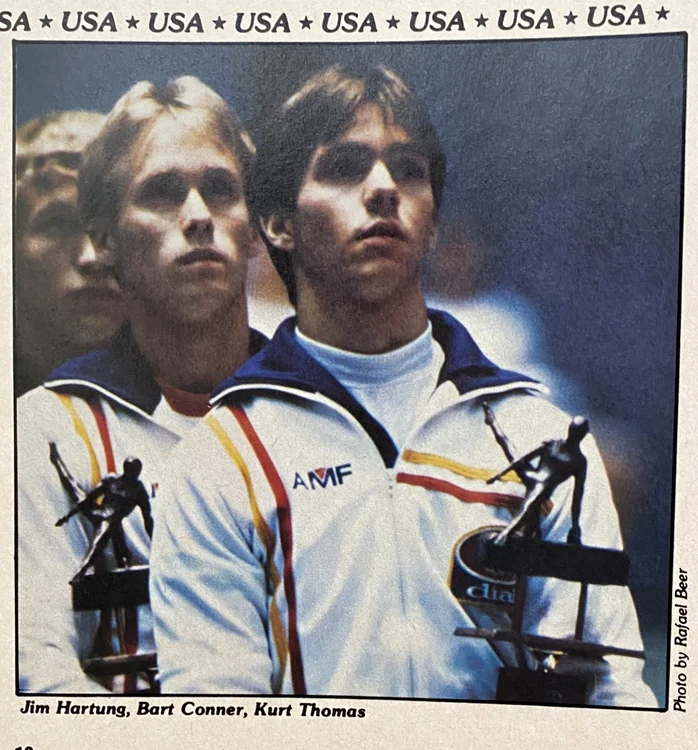 Bart Conner şi Kurt Thomas