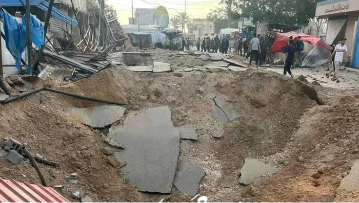 Israelul a bombardat Spitalul European din Fășia Gaza unde s-ar afla un centru Hamas FOTO ynetnews