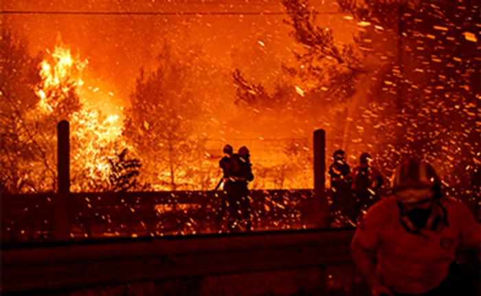
    August 2021, incendii de vegetaţie în Grecia, Italia, Turcia şi SpaniaFoto: Getty Images  