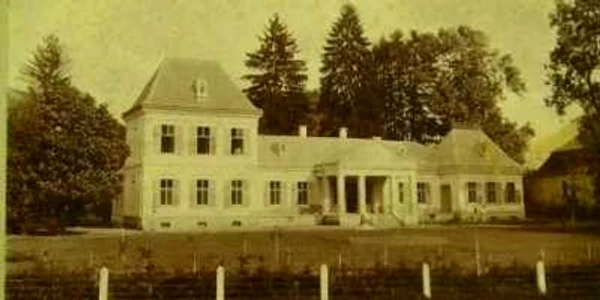 Castelul într-o fotografie din 1901