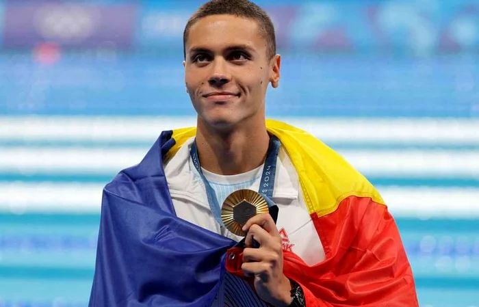 David Popovici ne-a oferit până acum cea mai frumoasă imagine de la JO 2024. FOTO: Facebook