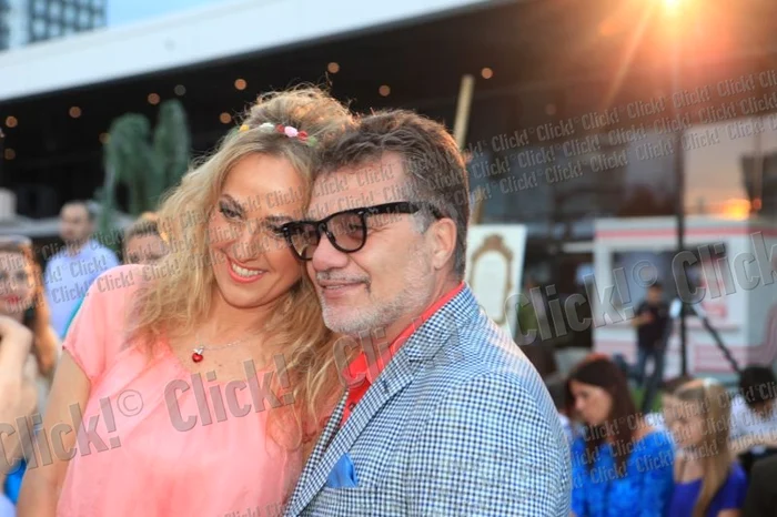 
    Sorin Marcus si iubita lui, florentina opris  