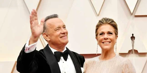 tom hanks si sotia rita wilson foto guliver/getty images