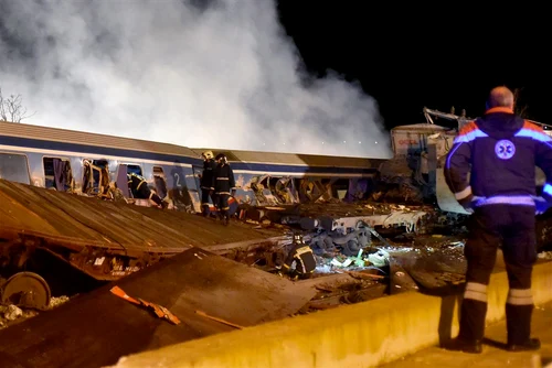 Accident tren Grecia 1 martie 2023 Foto EPA EFE 6 jpg