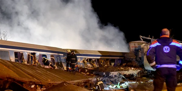 Accident tren Grecia 1 martie 2023 Foto EPA EFE 6 jpg