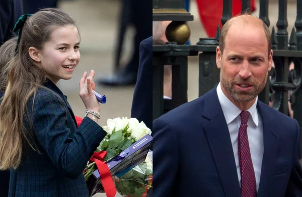 Prințesa Charlotte și Prințul William foto Profimedia jpg