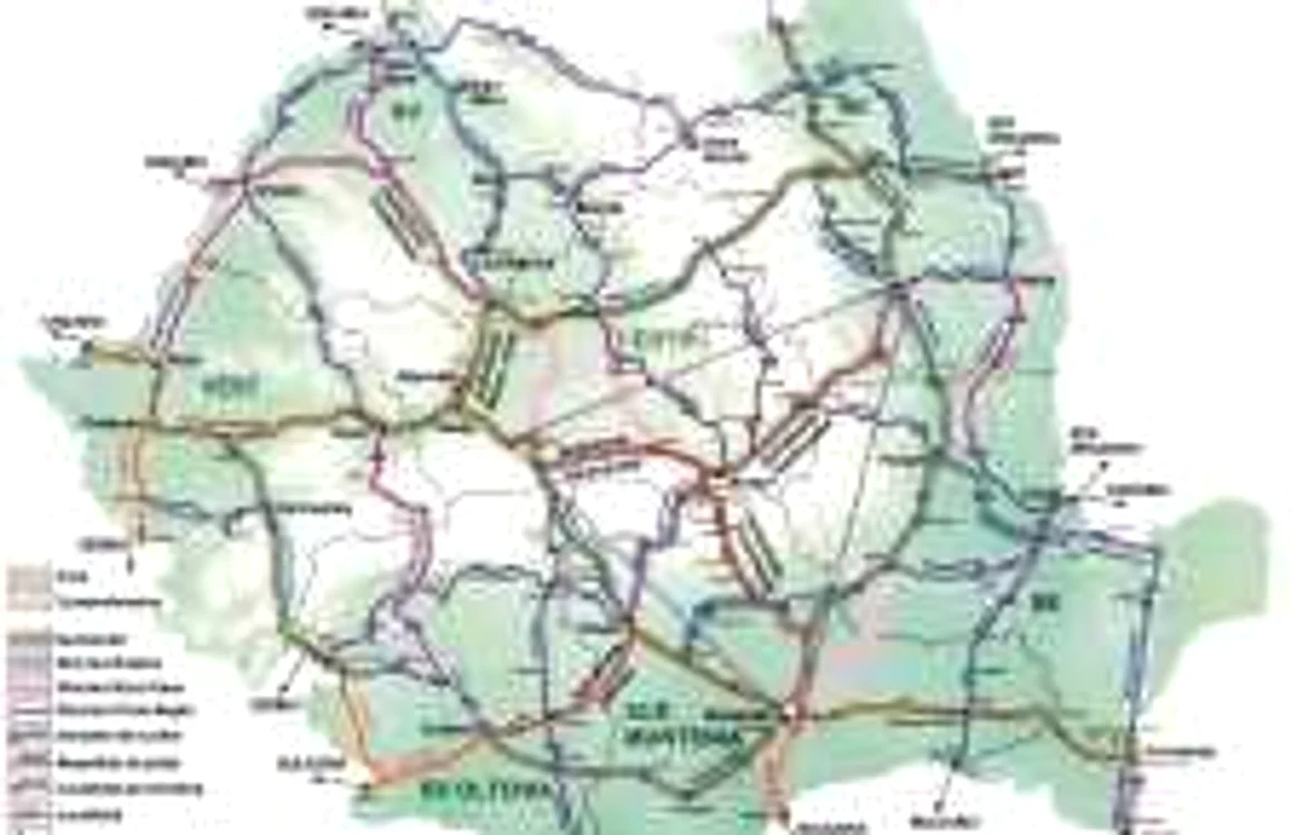 Reţeaua de autostrăzi a României, pe hârtie
