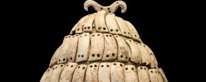 Mycenaean Greek boar tusk helmet from Mycenae 1100x1507 webp