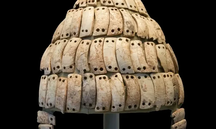 Mycenaean Greek boar tusk helmet from Mycenae 1100x1507 webp