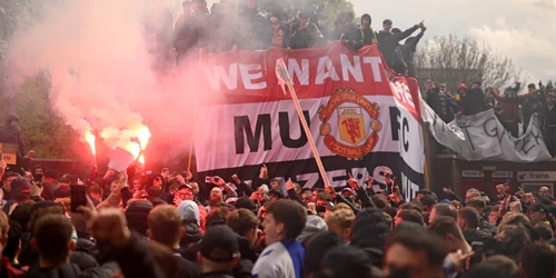 fani manchester united protest foto Oli SCARFF / AFP