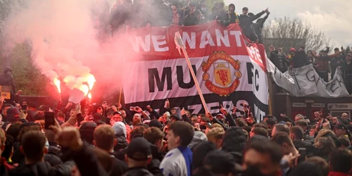 fani manchester united protest foto Oli SCARFF / AFP