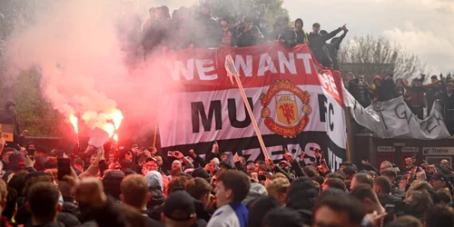 fani manchester united protest foto Oli SCARFF / AFP