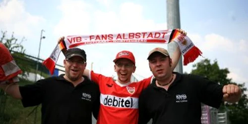 Timişoara: Suporterii lui VfB Stuttgart au  ajuns la Timişoara