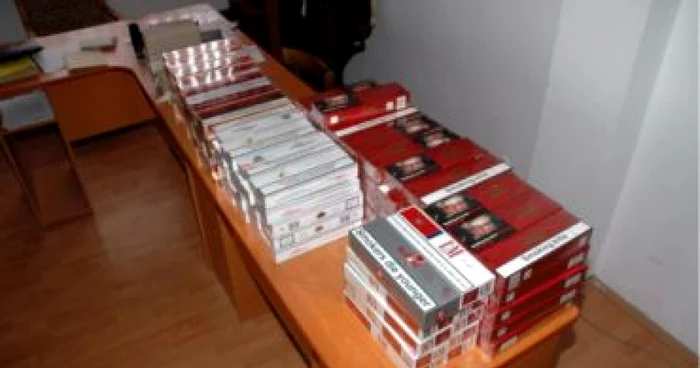 Ţigările confiscate nu aveau timbru şi nici documente de provenienţă