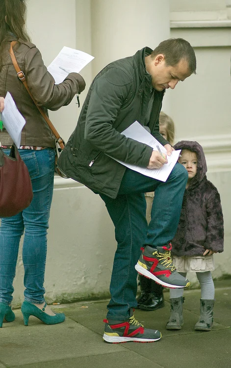 La Londra, declarațiile că nu au votat în altă parte s-au completat în stradă