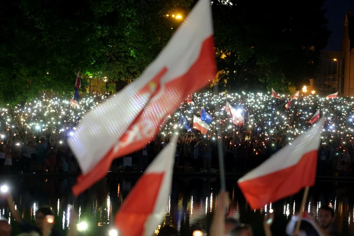 Proteste Polonia Poznan EPA