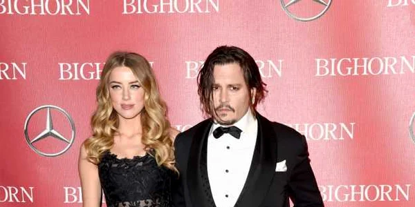 amber heard si johnny depp foto getty images