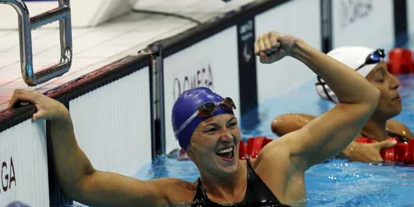 Înotătoarea ucraineană Nataliia Prologaieva a câştigat proba de 100m bras din cadrul Jocurilor Paralimpice. 