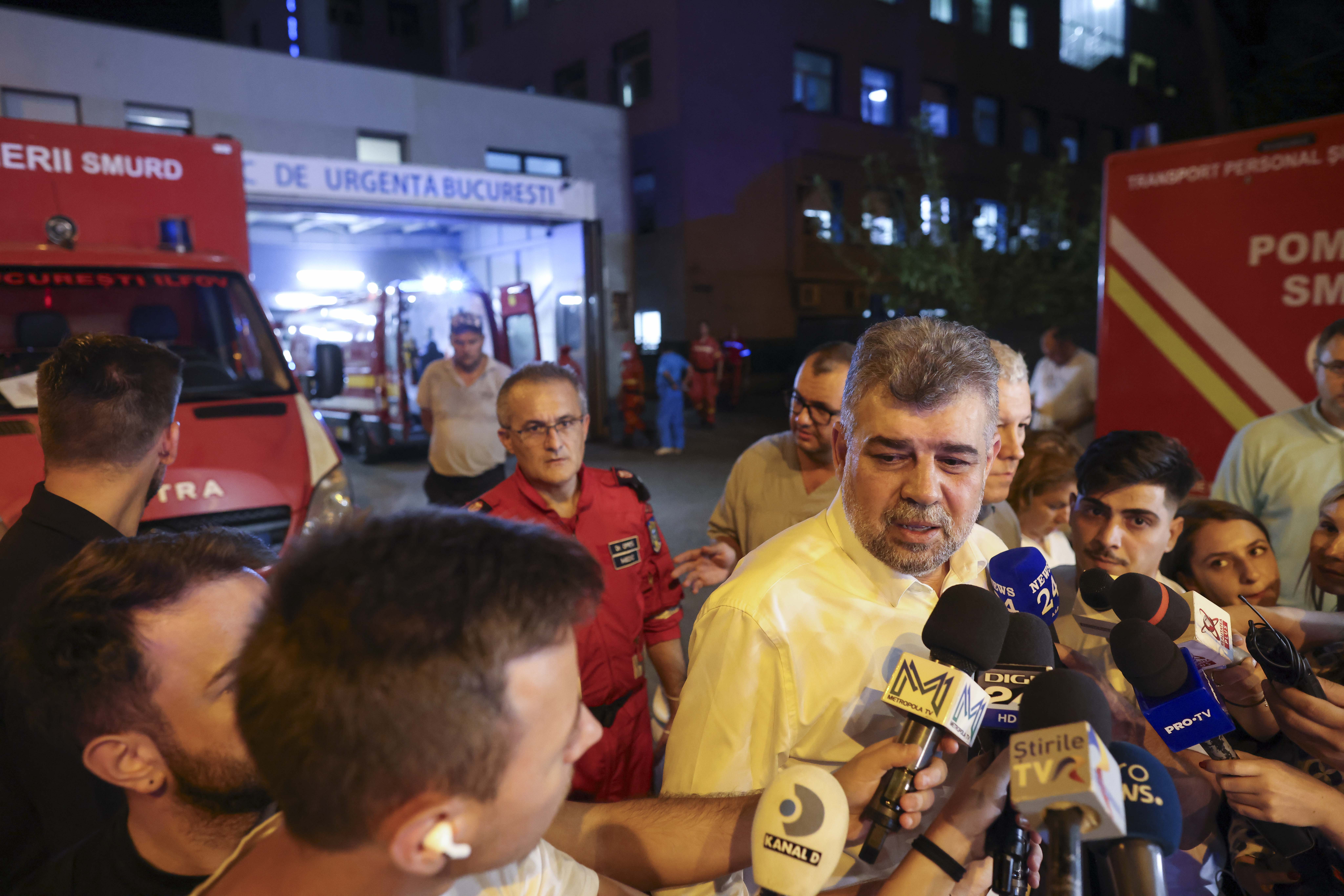 Marcel Ciolacu da declaratii dupa explozia de la crevedia Foto Inquam Photos Sabin Cirstoveanu (2) jpg