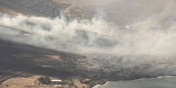 Incendiu de vegetație în Lahaina, Hawaii Foto EPA EFE jpg