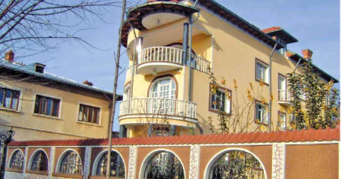 Palatul lui Pierre Curt din municipiul Giurgiu
