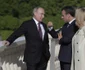 Emmanuel Macron s-a întâlnit cu Vladimir Putin la Sankt Petersburg în Rusia FOTO EPA-EFE