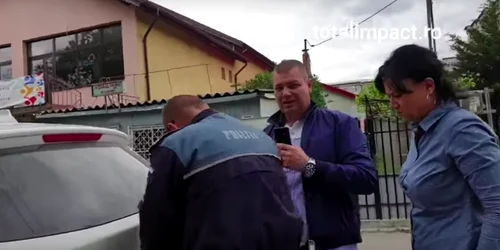 Daniel Cristian Eib poliţist la Înmatriculări Teleorman amendat de Poliţie pentru plăcuţe neconforme la BMW Sursa Total Impact