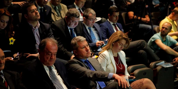 Catalin Predoiu alaturi de Vasile Blaga