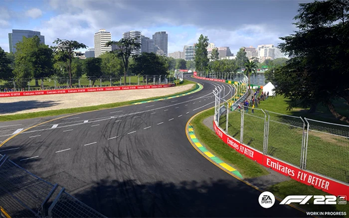 Joc F1 2022 circuit Albert Park