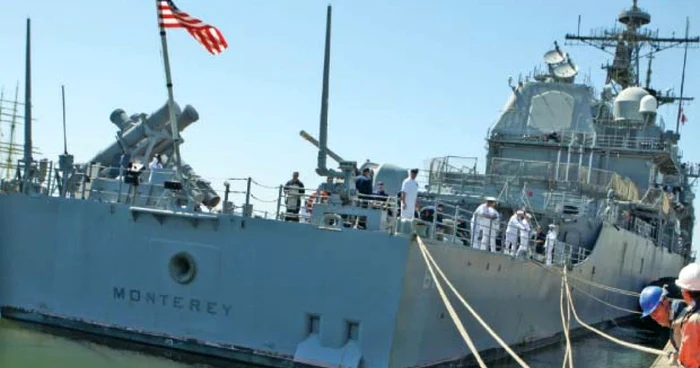 Crucişătorul USS Monterey este cel mai modern sistem de luptă al Marinei americane