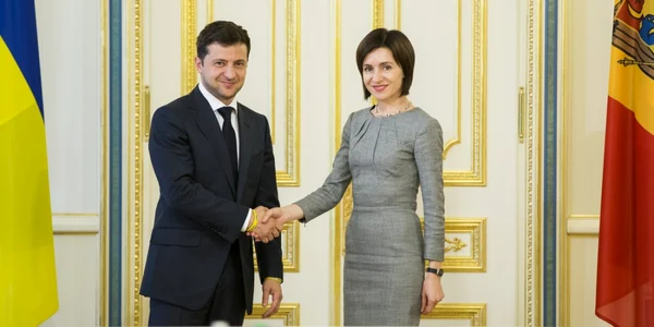 Maia Sandu si Volodimir Zelenski gov.md