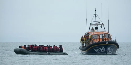 Operartiunea de salvare a migrantilor din Canalul Manecii 24.11.2021 - AFP 4