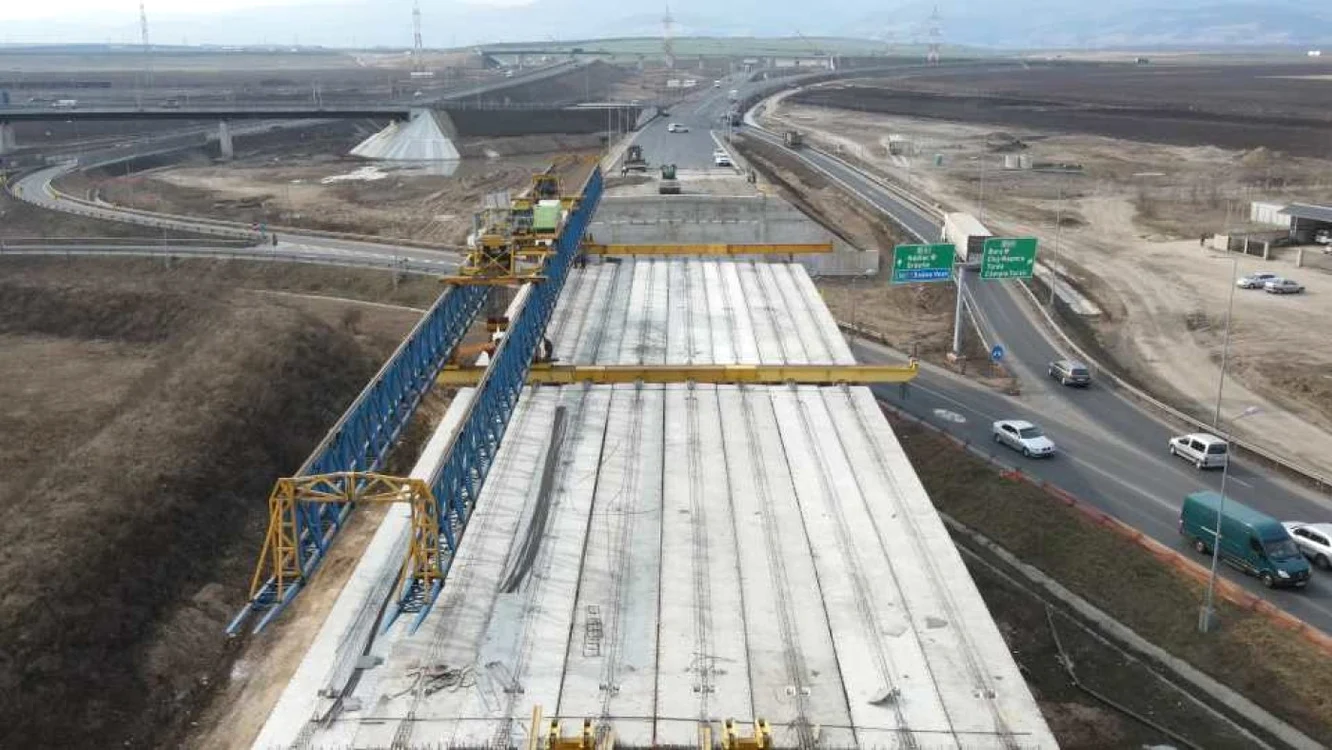 Nodul rutier de la Sebeş, zona unde se vor desfăşura lucrările la legătura A1 cu A10. Foto: ziarulunirea.ro