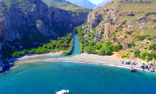 Plaja Preveli din Creta Grecia Foto Daciana Stoica jpg