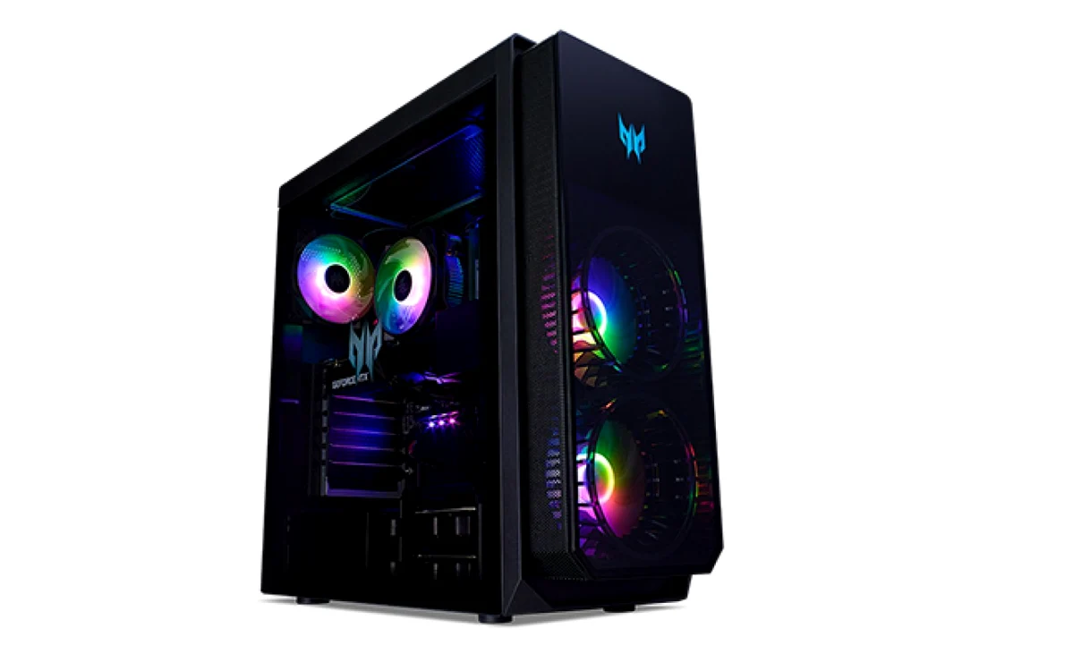 Sistem desktop Acer Predator Orion 5000.