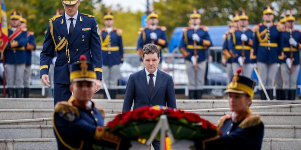 Nicușor Dan la ceremonia de comemorare a victimelor Holocaustului  foto FB jpg