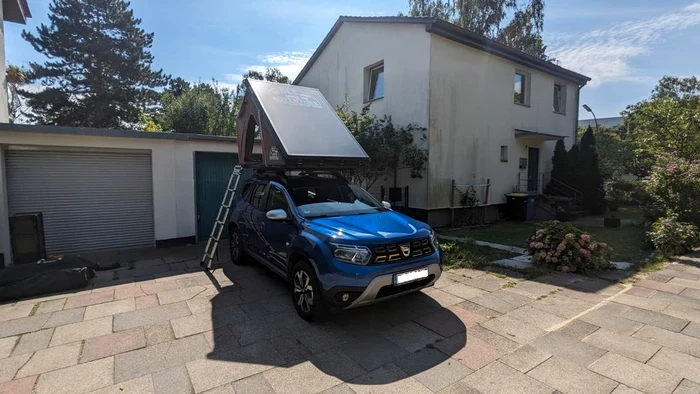 Dacia Duster se află la vânzare pentru prețul de 47.680 de euro FOTO: mobile.de