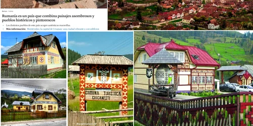 Satele de basm din România lăudate în presa spaniolă Colaj El Espanol & Turist Info DMS 